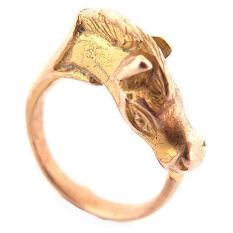 bague hermes tete de cheval